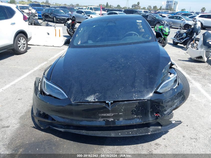 2023 Tesla Model S Plaid Tri Motor All-Wheel Drive VIN: 5YJSA1E6XPF524602 Lot: 43198214