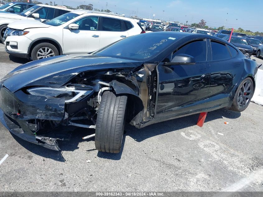 2023 Tesla Model S Plaid Tri Motor All-Wheel Drive VIN: 5YJSA1E6XPF524602 Lot: 43198214