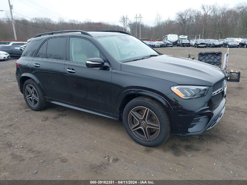 2024 Mercedes-Benz Gle 350 4Matic VIN: 4JGFB4FB5RB010198 Lot: 39162351