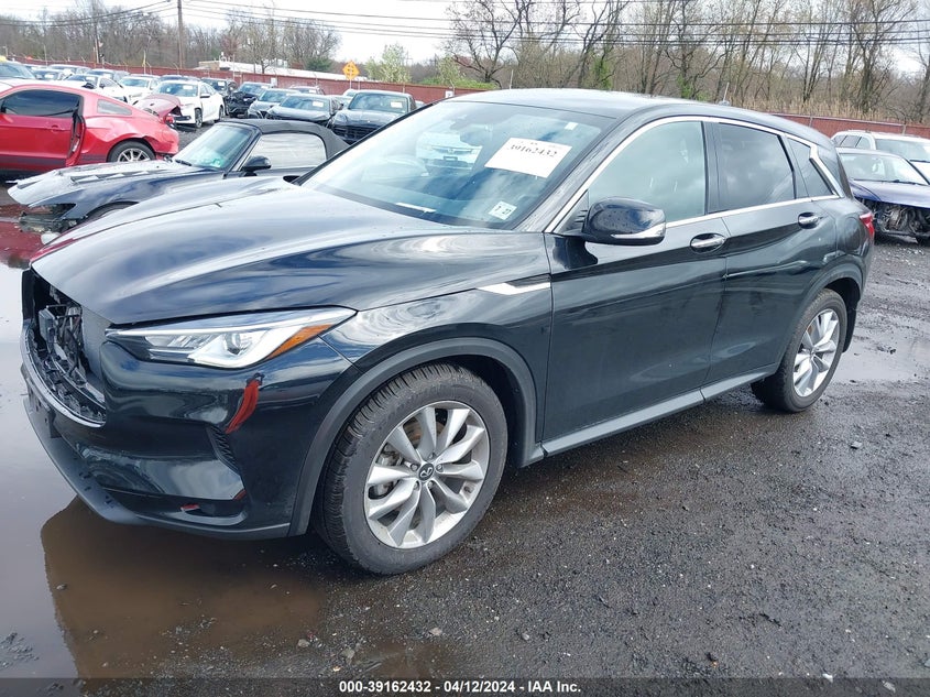 2022 Infiniti Qx50 Pure Awd VIN: 3PCAJ5AB4NF115532 Lot: 39162432