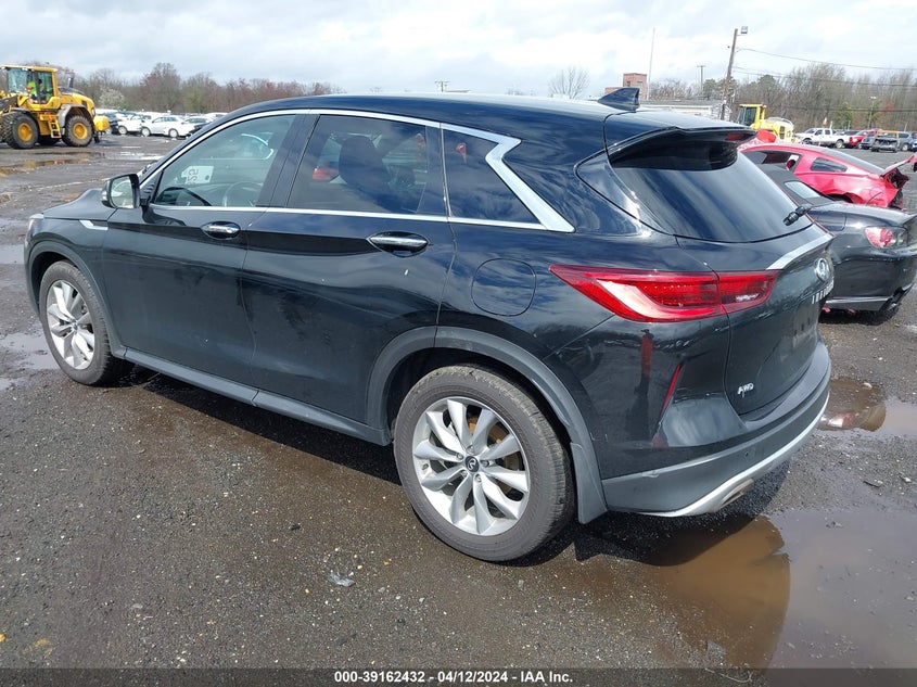 2022 Infiniti Qx50 Pure Awd VIN: 3PCAJ5AB4NF115532 Lot: 39162432