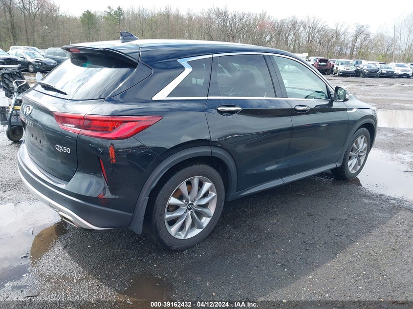 2022 Infiniti Qx50 Pure Awd VIN: 3PCAJ5AB4NF115532 Lot: 39162432