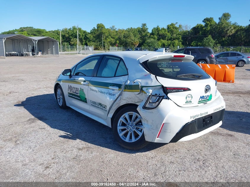 2023 TOYOTA COROLLA 2.0L I-4 DI, DOHC, V(VIN: JTND4MBE8P3203227