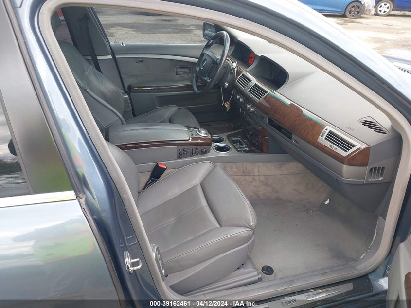 2007 BMW 750Li VIN: WBAHN83577DT68766 Lot: 39162461