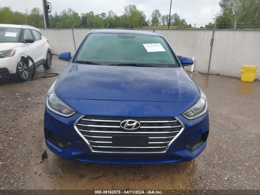 2019 Hyundai Accent Se VIN: 3KPC24A37KE057054 Lot: 39162575