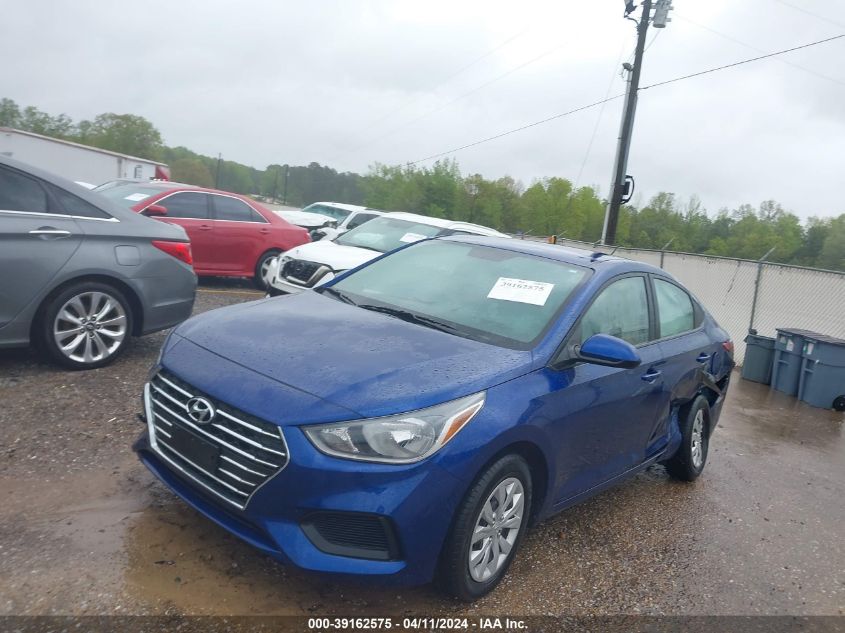 2019 Hyundai Accent Se VIN: 3KPC24A37KE057054 Lot: 39162575