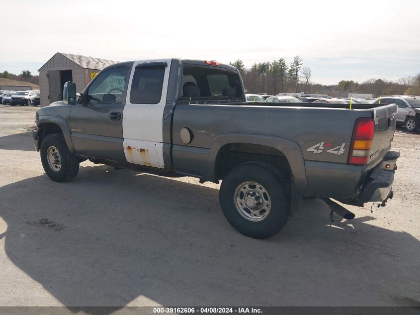 1GCHK29U62E177625 | 2002 CHEVROLET SILVERADO 2500HD