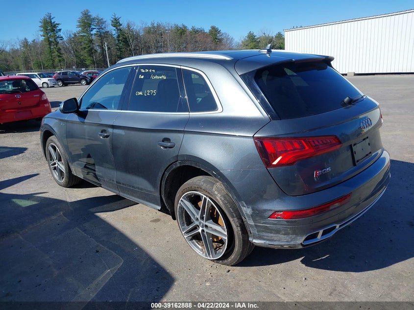2018 Audi Sq5 3.0T Premium Plus VIN: WA1C4AFY1J2119485 Lot: 39162888