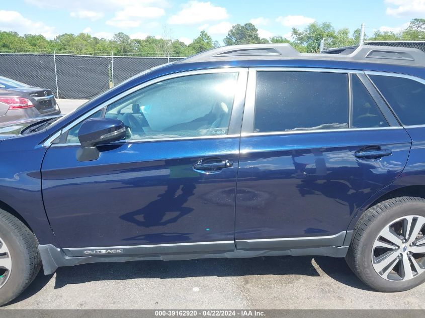 2018 Subaru Outback 2.5I Limited VIN: 4S4BSAKC1J3247121 Lot: 39162920