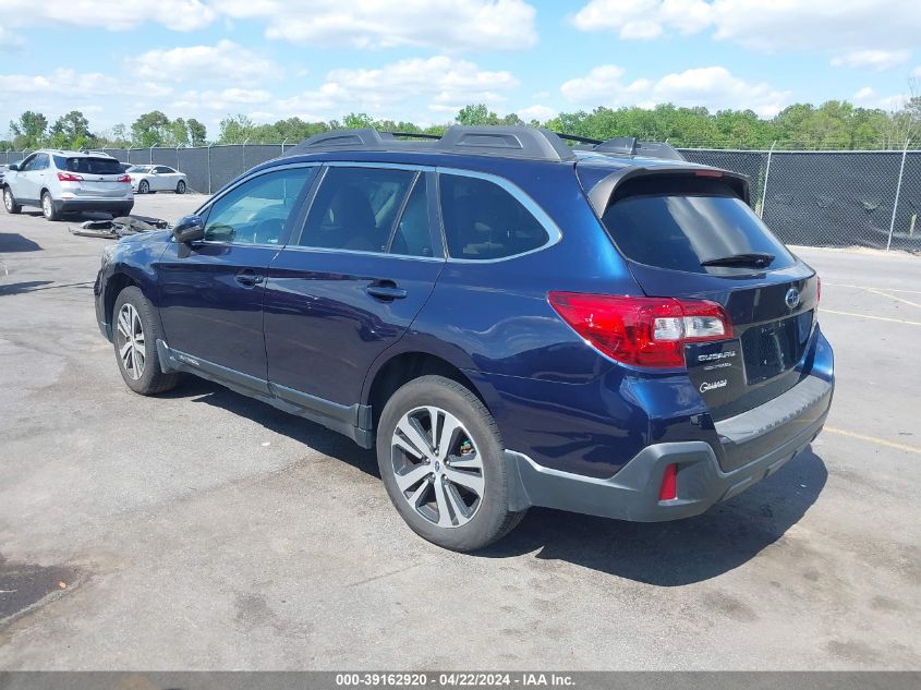 2018 Subaru Outback 2.5I Limited VIN: 4S4BSAKC1J3247121 Lot: 39162920