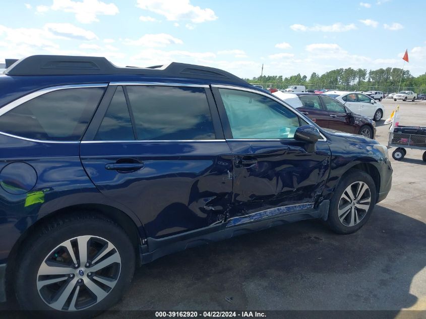 2018 Subaru Outback 2.5I Limited VIN: 4S4BSAKC1J3247121 Lot: 39162920