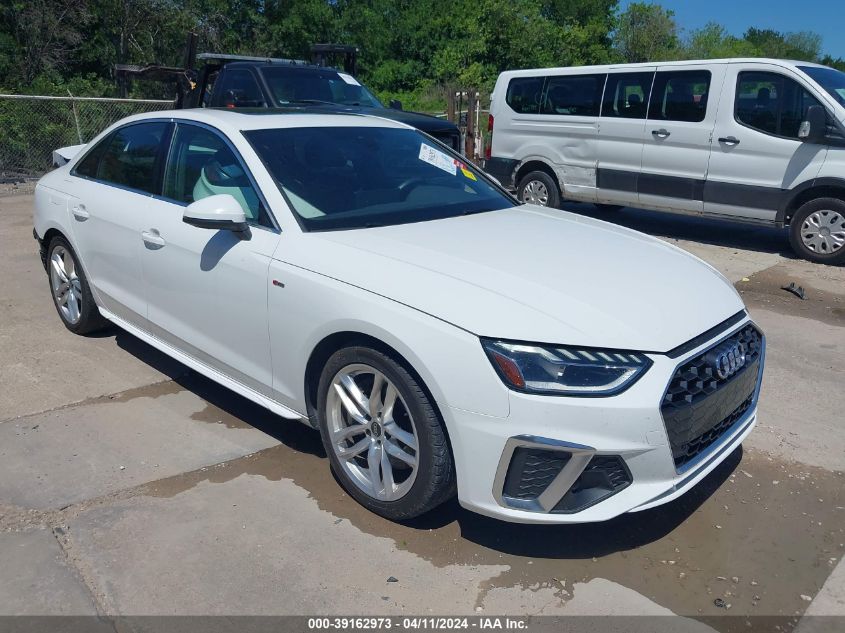 2023 AUDI A4 PREMIUM PLUS 45 - WAUEAAF48PN006318