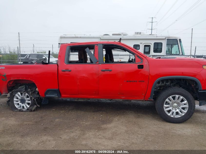 2021 Chevrolet Silverado 2500Hd VIN: 1GC1YME7XMF160898 Lot: 39162975