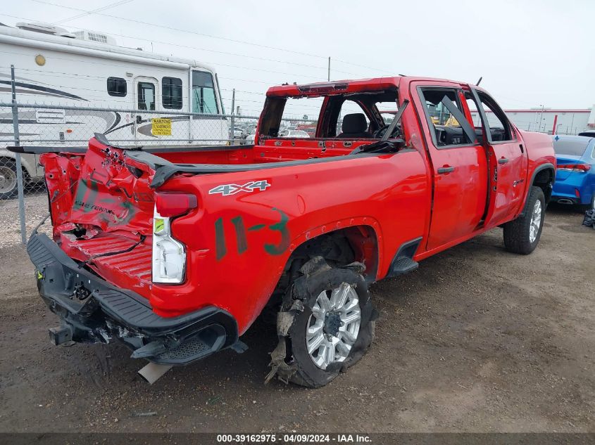 2021 Chevrolet Silverado 2500Hd VIN: 1GC1YME7XMF160898 Lot: 39162975