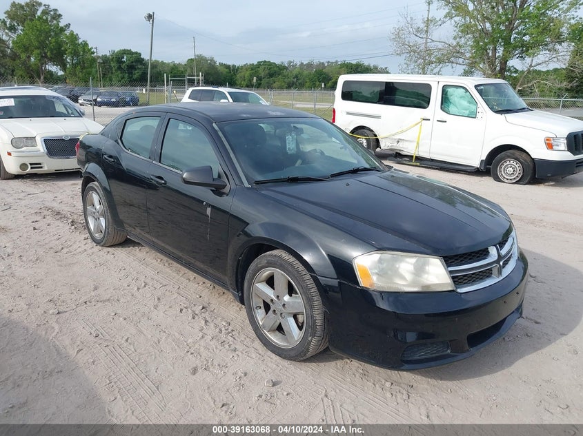 2013 DODGE AVENGER SE - 1C3CDZAB6DN613999