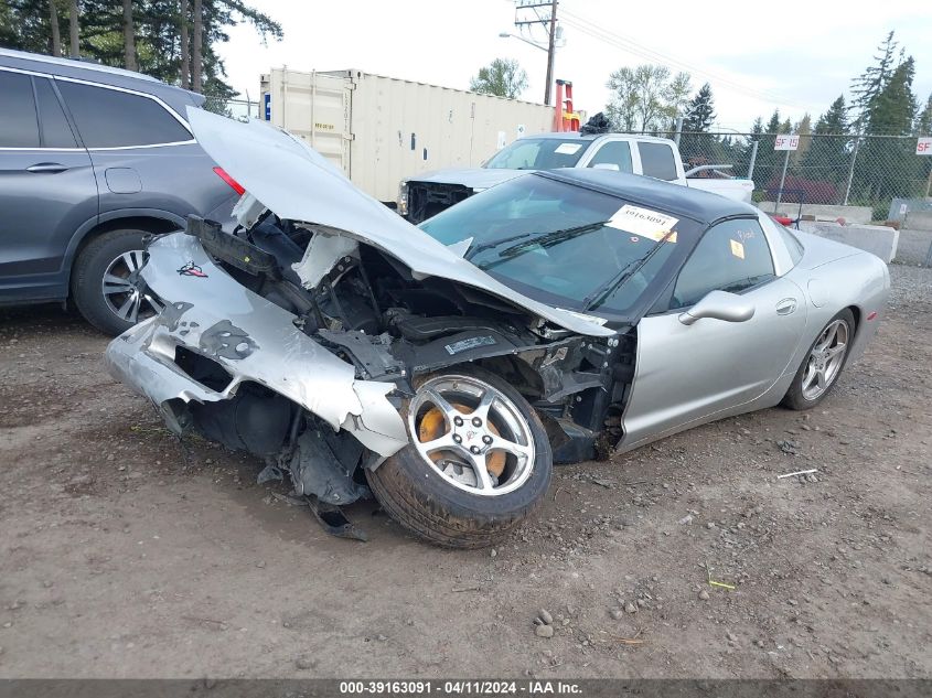 2004 Chevrolet Corvette VIN: 1G1YY22G945105347 Lot: 39163091