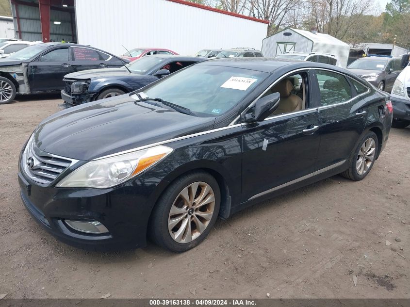 KMHFG4JG8DA216411 | 2013 HYUNDAI AZERA