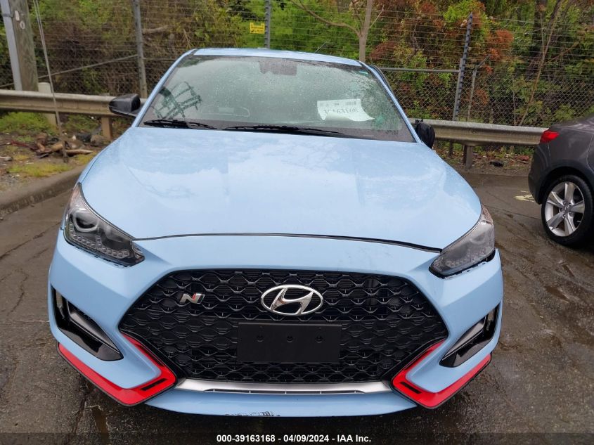 2022 Hyundai Veloster N VIN: KMHT36AH7NU015330 Lot: 39163168