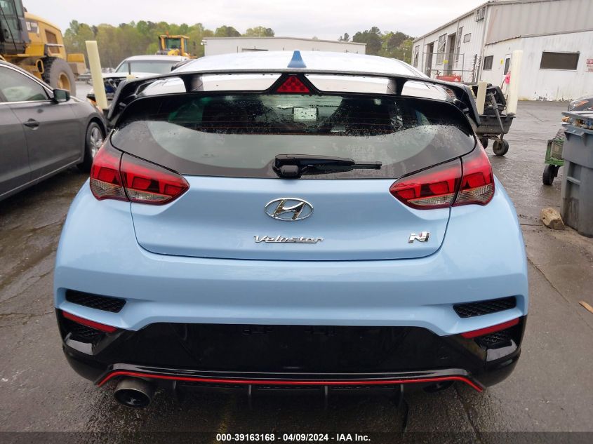 2022 Hyundai Veloster N VIN: KMHT36AH7NU015330 Lot: 39163168