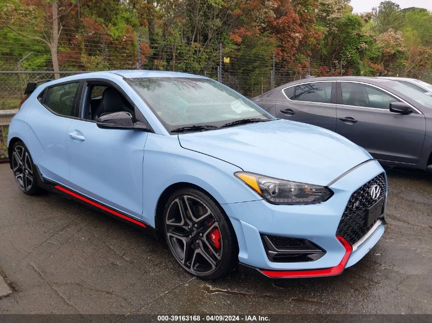 2022 Hyundai Veloster N VIN: KMHT36AH7NU015330 Lot: 39163168