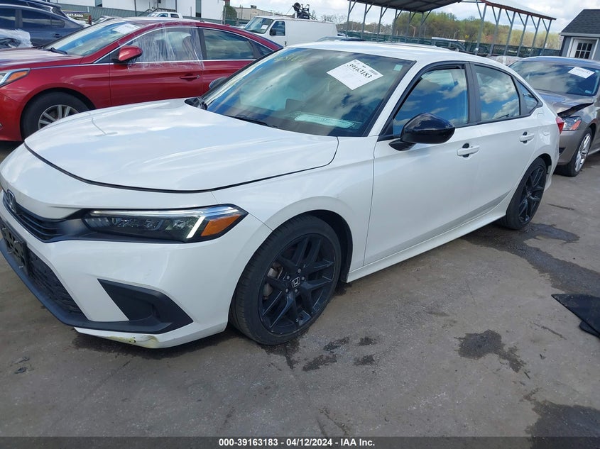 2022 HONDA CIVIC SPORT - 2HGFE2F55NH503408