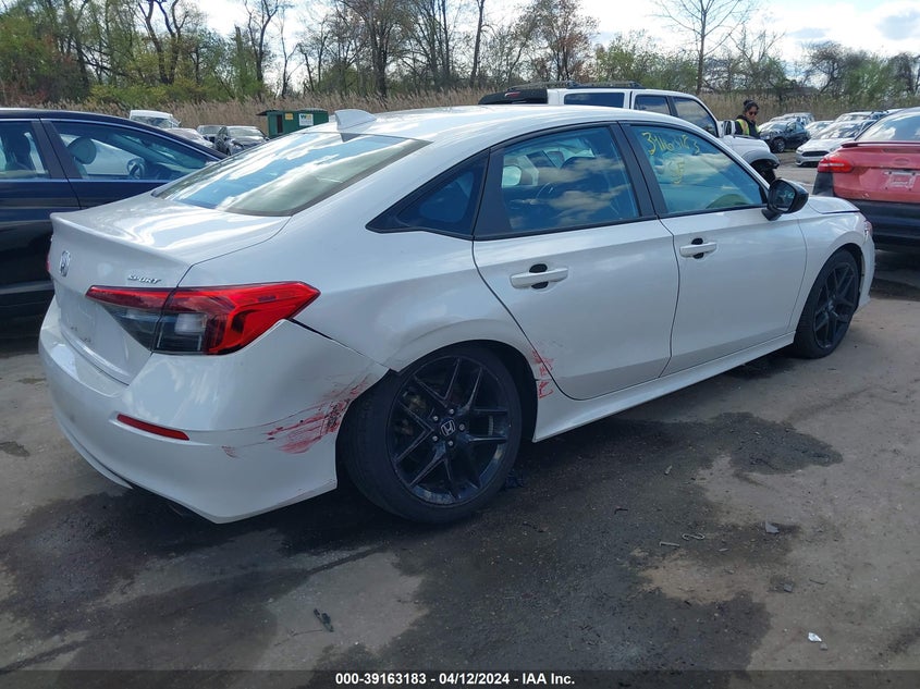 2022 HONDA CIVIC SPORT - 2HGFE2F55NH503408