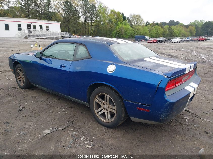 2B3LJ44VX9H563462 | 2009 DODGE CHALLENGER