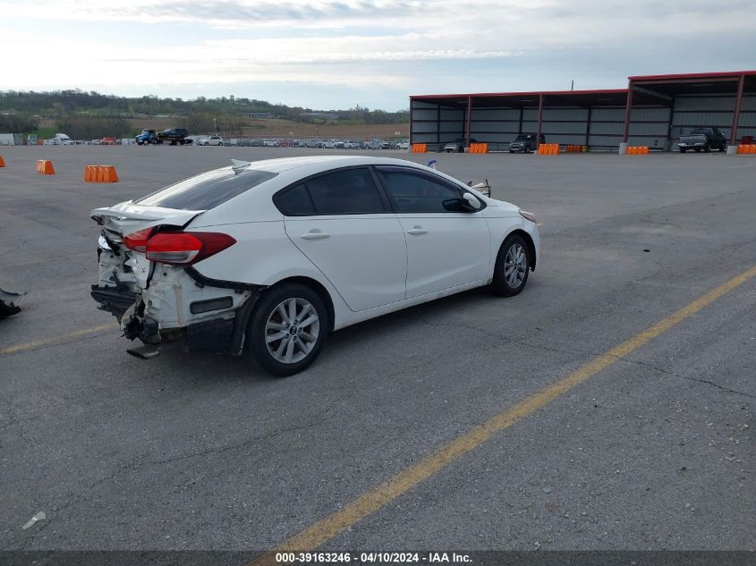 2017 Kia Forte S VIN: 3KPFL4A71HE014240 Lot: 39163246