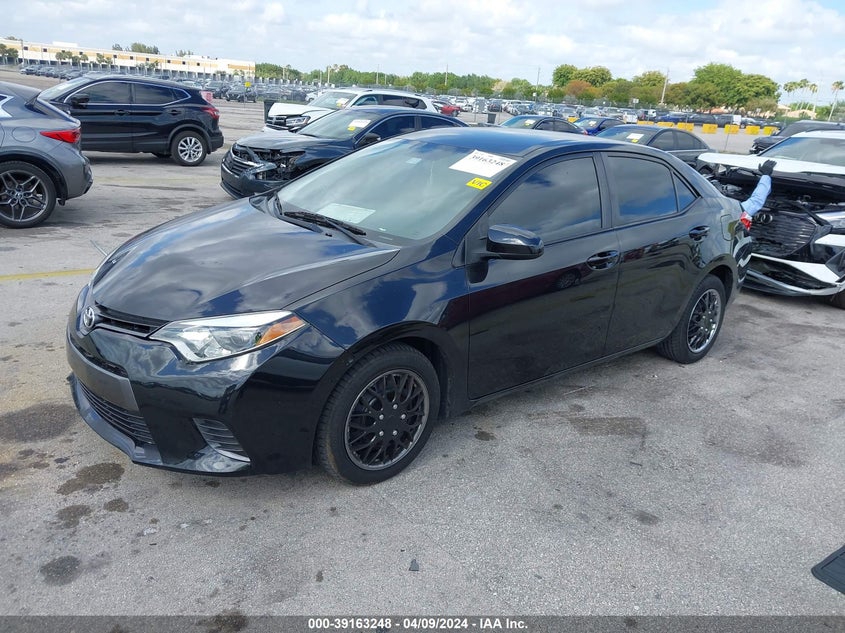 2016 TOYOTA COROLLA LE - 2T1BURHE8GC570040