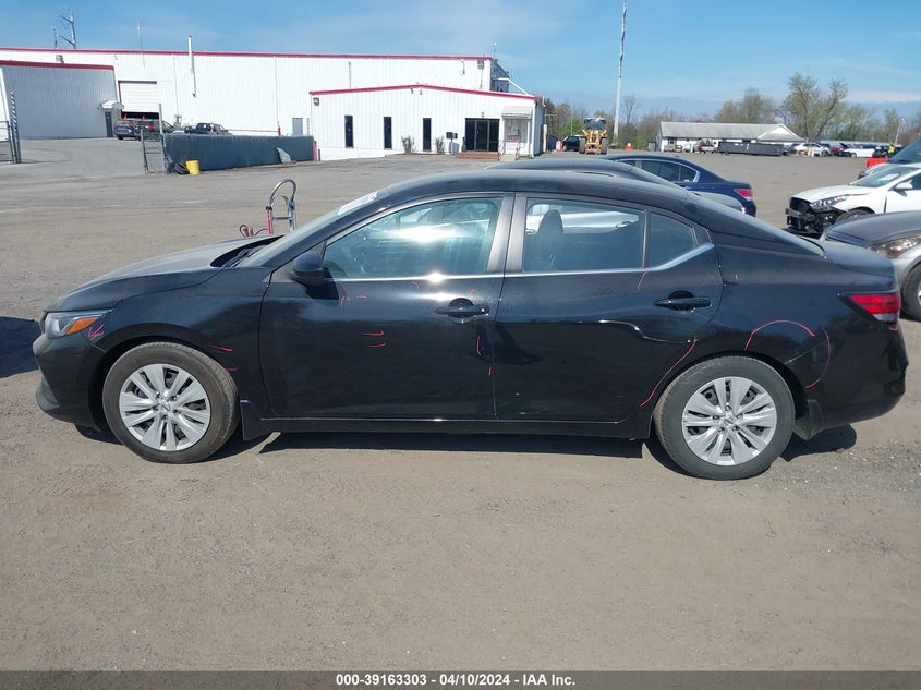VIN 3N1AB8BV1MY302336 2021 NISSAN SENTRA S