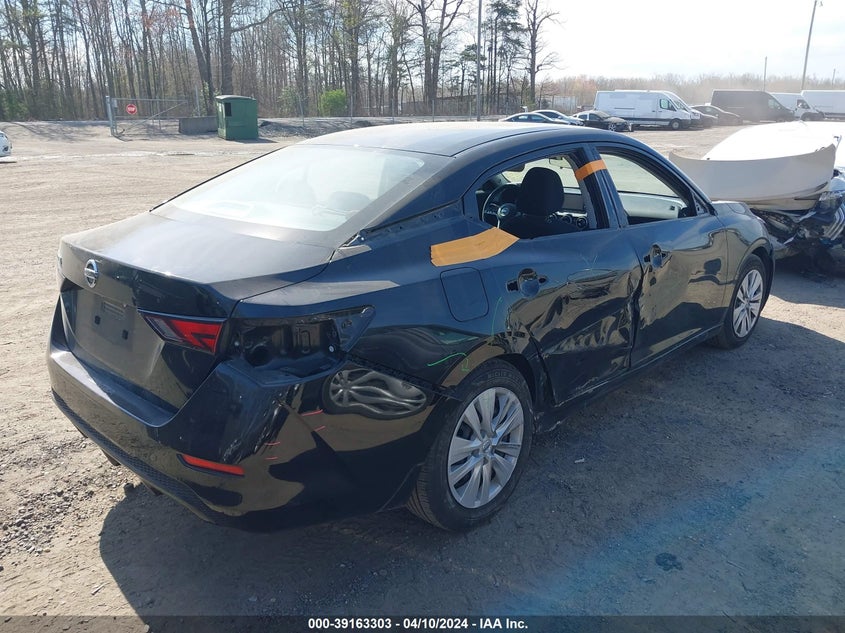 VIN 3N1AB8BV1MY302336 2021 NISSAN SENTRA S