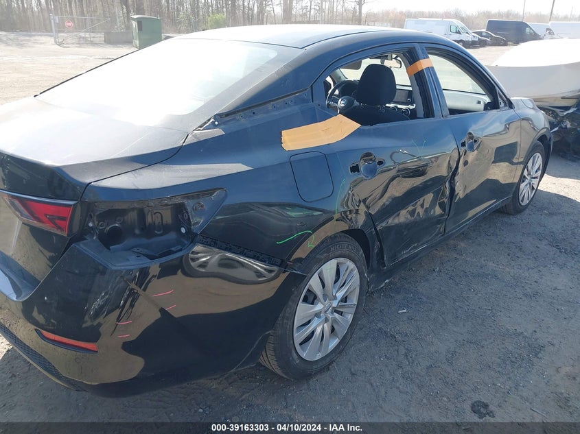 VIN 3N1AB8BV1MY302336 2021 NISSAN SENTRA S