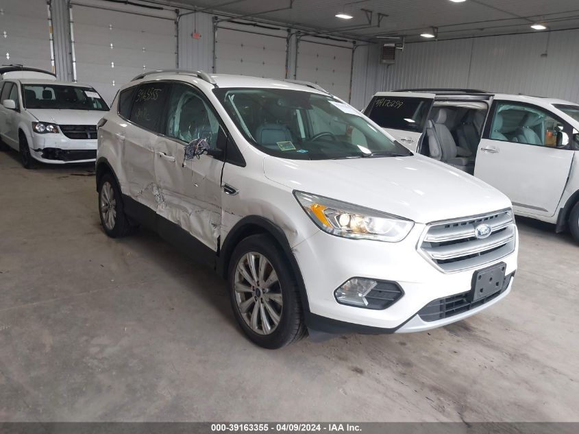 2017 FORD ESCAPE TITANIUM - 1FMCU9J94HUD45664