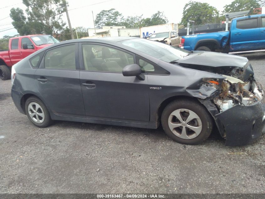 2014 Toyota Prius Five/Four/Three/Two VIN: JTDKN3DU2E1785471 Lot: 39163467