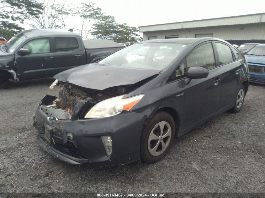 2014 Toyota Prius Five/Four/Three/Two VIN: JTDKN3DU2E1785471 Lot: 39163467