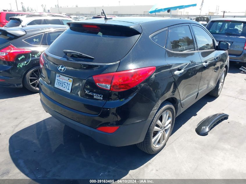 2010 Hyundai Tucson Limited VIN: KM8JU3AC0AU019639 Lot: 39163485