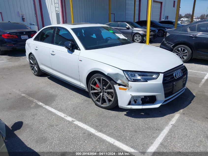 2018 AUDI A4 PREMIUM PLUS - WAUENAF41JA139473