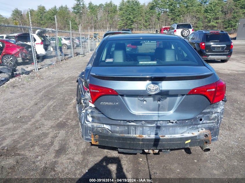 VIN 2T1BURHE0JC066010 2018 TOYOTA COROLLA L/LE/XLE/SE/XSE