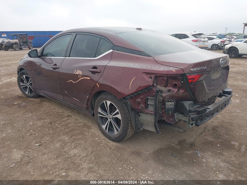 VIN 3N1AB8CV3MY277356 2021 NISSAN SENTRA SV