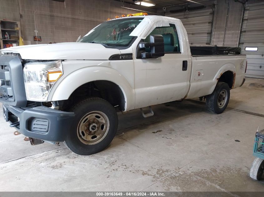 2015 Ford F-250 Xl VIN: 1FTBF2B69FEB76125 Lot: 39163649