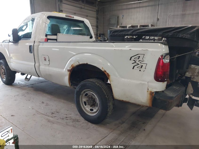 2015 Ford F-250 Xl VIN: 1FTBF2B69FEB76125 Lot: 39163649