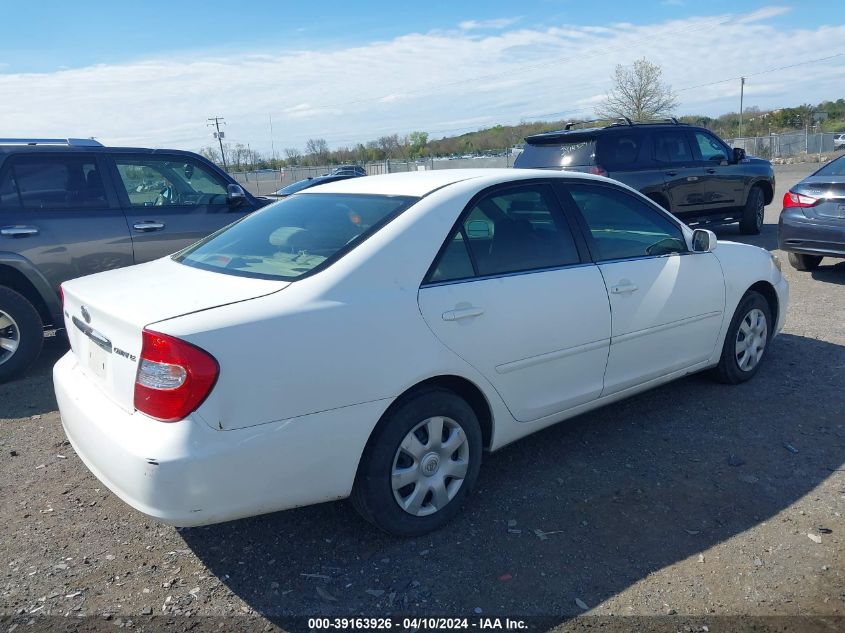 4T1BE32K14U350113 | 2004 TOYOTA CAMRY