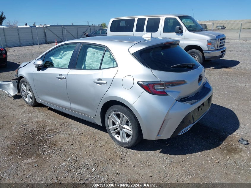 VIN JTND4MBE9M3129358 2021 TOYOTA COROLLA SE/XSE/NIGHT SHADE