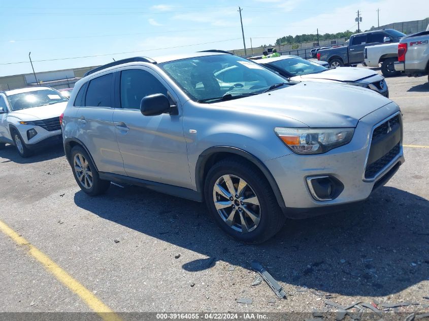 2013 Mitsubishi Outlander Sport Le VIN: 4A4AP5AU2DE017737 Lot: 39164055