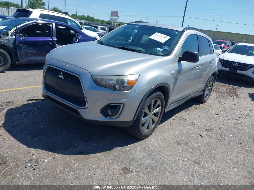 2013 Mitsubishi Outlander Sport Le VIN: 4A4AP5AU2DE017737 Lot: 39164055