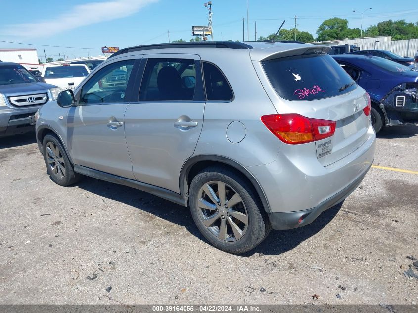 2013 Mitsubishi Outlander Sport Le VIN: 4A4AP5AU2DE017737 Lot: 39164055