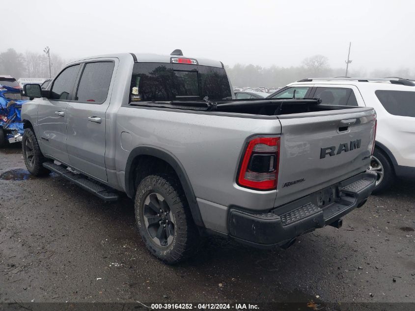 2019 Ram 1500 Rebel 4X4 5'7 Box VIN: 1C6SRFLT0KN618486 Lot: 39164252