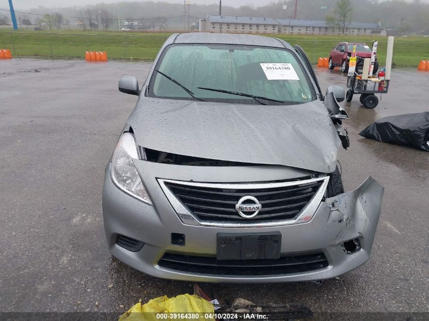 2014 Nissan Versa 1.6 S/1.6 S+/1.6 Sl/1.6 Sv VIN: 3N1CN7AP6EK455019 Lot: 39164380