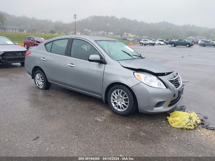 2014 Nissan Versa 1.6 S/1.6 S+/1.6 Sl/1.6 Sv VIN: 3N1CN7AP6EK455019 Lot: 39164380