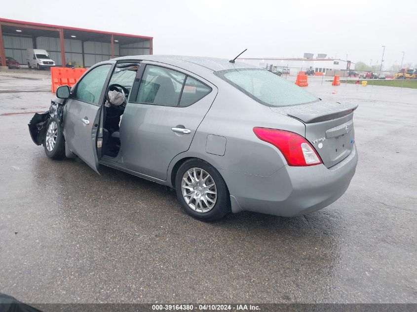 2014 Nissan Versa 1.6 S/1.6 S+/1.6 Sl/1.6 Sv VIN: 3N1CN7AP6EK455019 Lot: 39164380